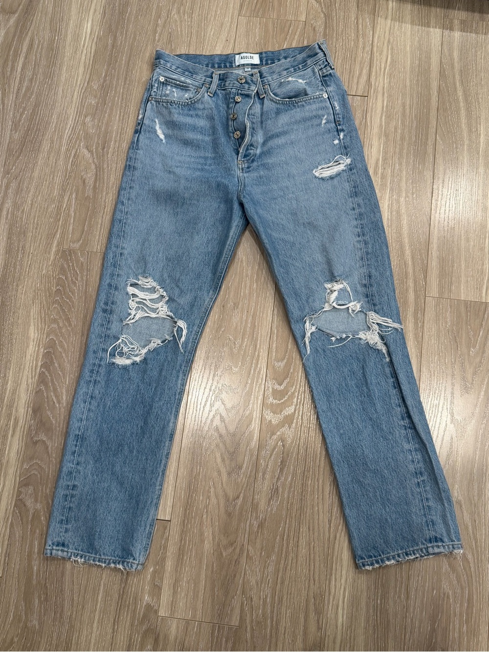 Agolde Straight Leg Jeans